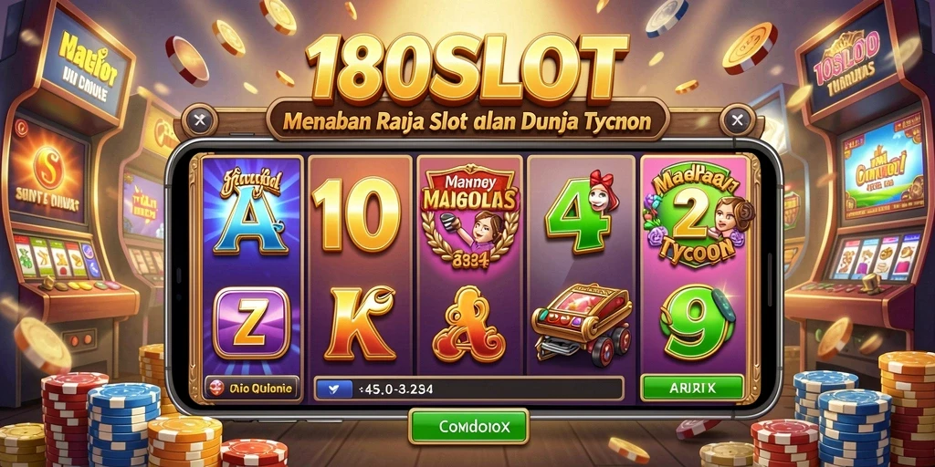 Tampilan interaktif gameplay Tycoon di 180SLOT.