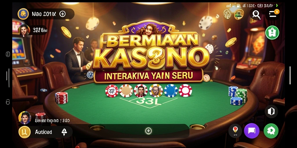 Tampilan gameplay Kasino yang mendebarkan dan interaktif di 33L.