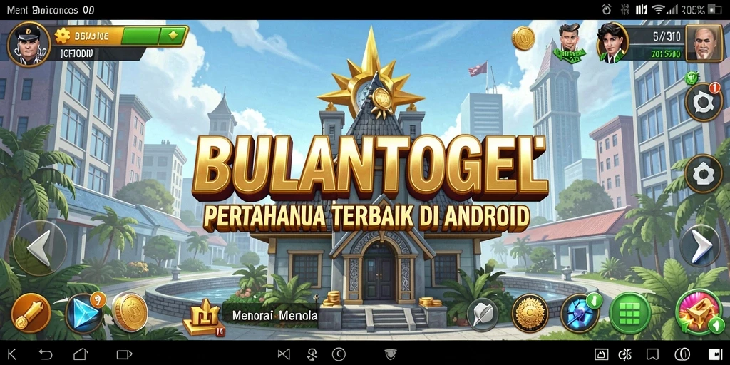 Tangkapan layar BULANTOGEL menampilkan aksi pertahanan menara yang mendebarkan.