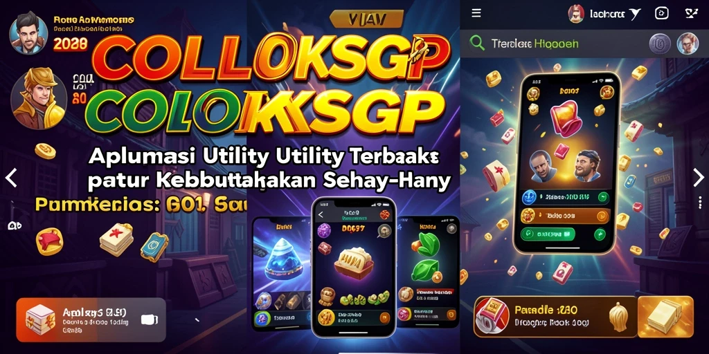 Tampilan antarmuka COLOKSGP yang sederhana dan fungsional.