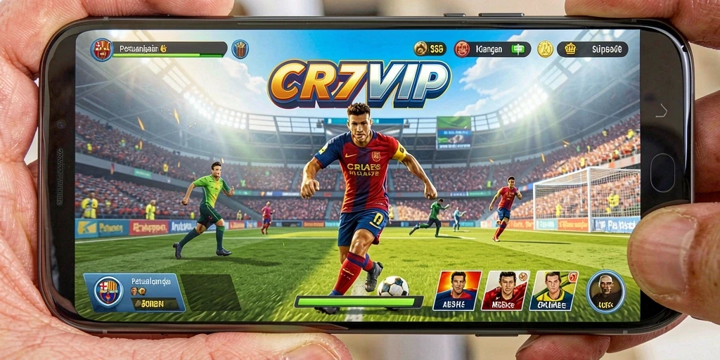 Tampilan gameplay seru di CR7VIP dengan grafis menawan.