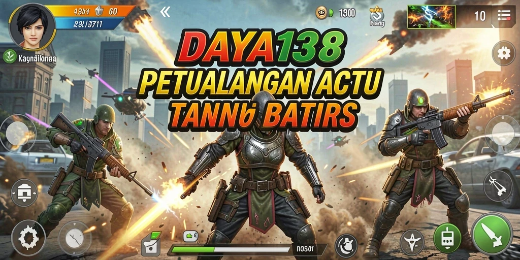Tampilan aksi mendebarkan dari game DAYA138 dengan grafis menawan.