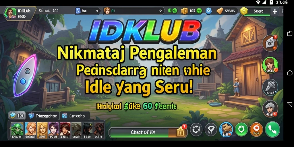 Tampilan gameplay IDKLUB yang mengasyikkan dan interaktif.