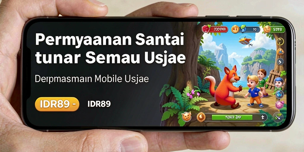 Tampilan gameplay IDR89 yang colorful dan menarik.