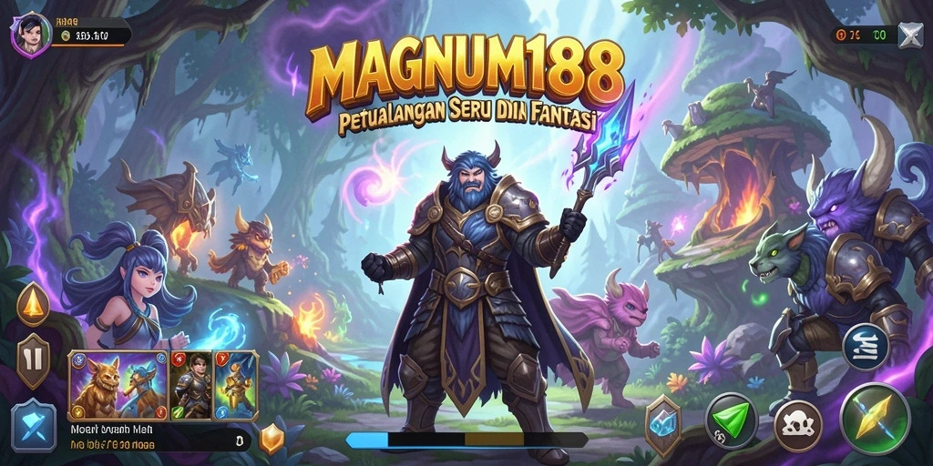 Tangkapan layar gameplay MAGNUM188 dengan aksi petualangan yang mendebarkan.