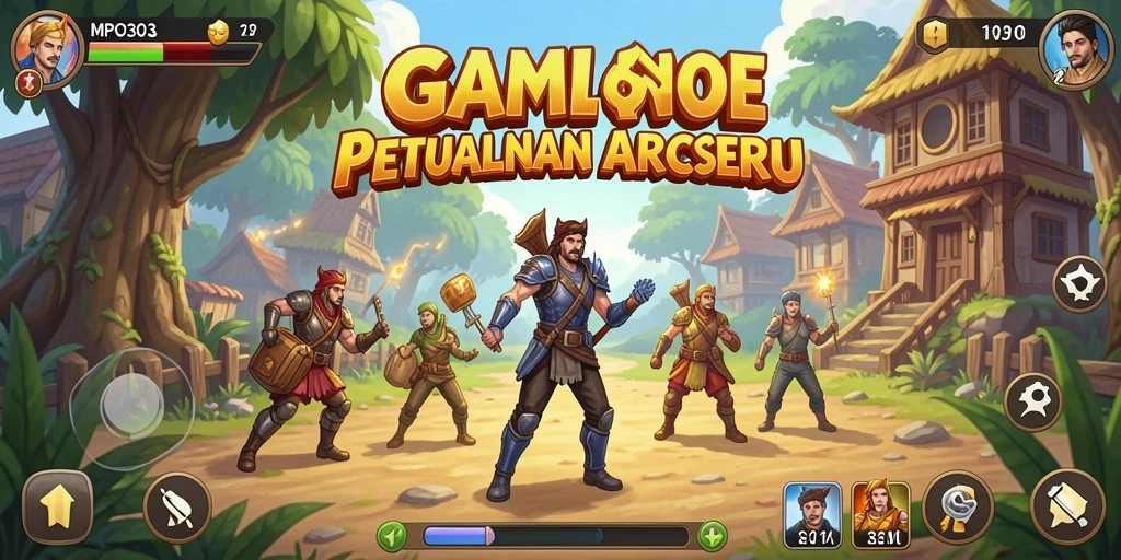 Tampilan aksi seru dari gameplay MPO303 dengan grafis yang menawan.