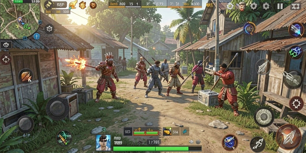 Screenshot utama RR89 menampilkan antarmuka aplikasi Utility yang menarik.