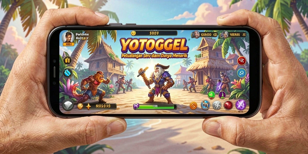 Tampilan gameplay YOTOGEL yang seru dan memukau.